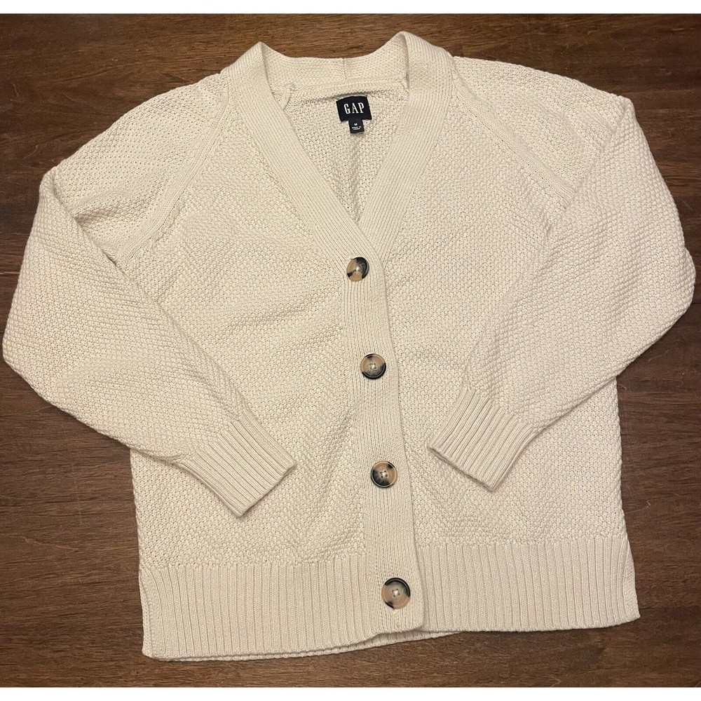 NWT Women's Birch GAP Button Cardigan Size Medium